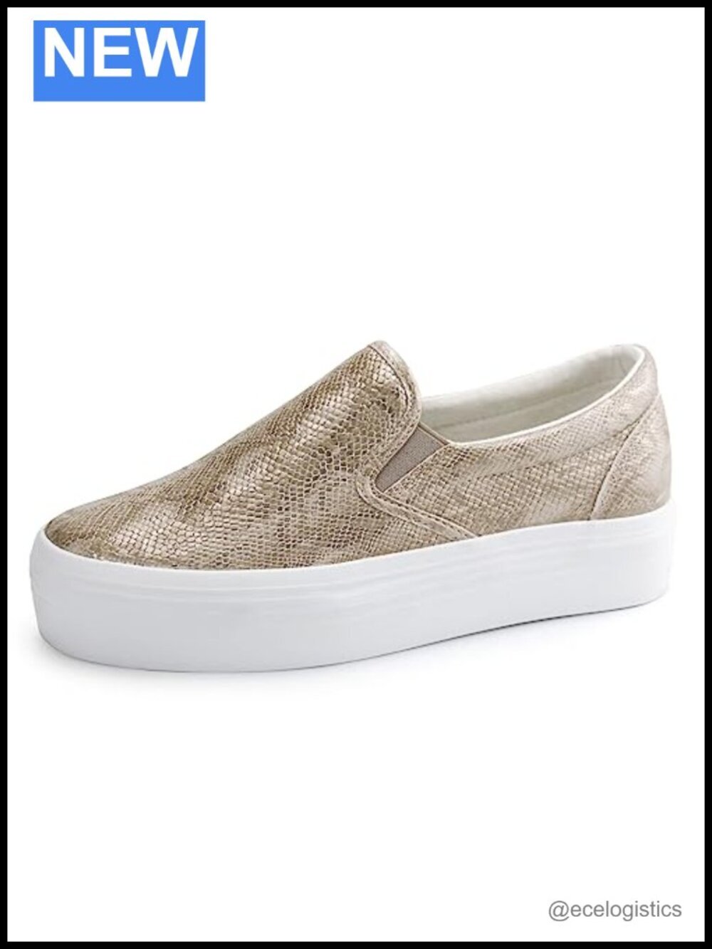 Slip-on Platform Loafers with Memory Foam Insole, 1.5" Heel